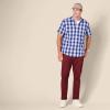 imageAmazon Essentials Mens AthleticFit Pants 5Pocket Stretch Twill Work Big ampamp TallBurgundy