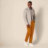 imageAmazon Essentials Mens AthleticFit Pants 5Pocket Stretch Twill Work Big ampamp TallGold
