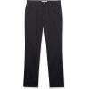 imageAmazon Essentials Mens AthleticFit Pants 5Pocket Stretch Twill Work Big ampamp TallWashed Black