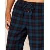 imageAmazon Essentials Mens Breathable Flannel Pajama Pant Available in Big ampamp TallBlack Blue Plaid
