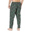 imageAmazon Essentials Mens Breathable Flannel Pajama Pant Available in Big ampamp TallBlack Folkloric