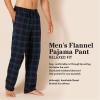 imageAmazon Essentials Mens Breathable Flannel Pajama Pant Available in Big ampamp TallBlack Green Buffalo Plaid
