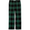 imageAmazon Essentials Mens Breathable Flannel Pajama Pant Available in Big ampamp TallBlack Green Buffalo Plaid