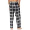 imageAmazon Essentials Mens Breathable Flannel Pajama Pant Available in Big ampamp TallBlack Yellow Plaid