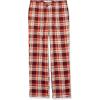imageAmazon Essentials Mens Breathable Flannel Pajama Pant Available in Big ampamp TallBurgundy Orange White Plaid