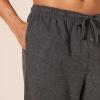 imageAmazon Essentials Mens Breathable Flannel Pajama Pant Available in Big ampamp TallCharcoal Heather