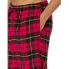 imageAmazon Essentials Mens Breathable Flannel Pajama Pant Available in Big ampamp TallCherry Red Black Plaid