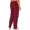 imageAmazon Essentials Mens Breathable Flannel Pajama Pant Available in Big ampamp TallCherry Red Black Plaid