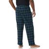 imageAmazon Essentials Mens Breathable Flannel Pajama Pant Available in Big ampamp TallGreen Royal Blue Tartan Plaid