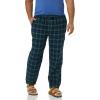 imageAmazon Essentials Mens Breathable Flannel Pajama Pant Available in Big ampamp TallGreen Royal Blue Tartan Plaid