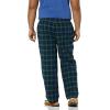 imageAmazon Essentials Mens Breathable Flannel Pajama Pant Available in Big ampamp TallGreen Royal Blue Tartan Plaid
