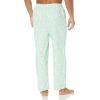 imageAmazon Essentials Mens Breathable Flannel Pajama Pant Available in Big ampamp TallMint Green Forest Animals