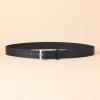 imageAmazon Essentials Mens Classic Jean Leather BeltBlack
