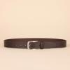 imageAmazon Essentials Mens Classic Jean Leather BeltBrown