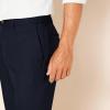 imageAmazon Essentials Mens ClassicFit ExpandableWaist FlatFront Dress PantNavy
