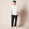 imageAmazon Essentials Mens ClassicFit WrinkleResistant Pleated Chino Pant Available in Big ampamp TallBlack
