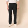 imageAmazon Essentials Mens ClassicFit WrinkleResistant Pleated Chino Pant Available in Big ampamp TallBlack
