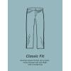 imageAmazon Essentials Mens ClassicFit WrinkleResistant Pleated Chino Pant Available in Big ampamp TallBlack