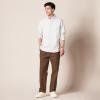 imageAmazon Essentials Mens ClassicFit WrinkleResistant Pleated Chino Pant Available in Big ampamp TallBrown