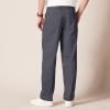 imageAmazon Essentials Mens ClassicFit WrinkleResistant Pleated Chino Pant Available in Big ampamp TallCharcoal