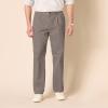 imageAmazon Essentials Mens ClassicFit WrinkleResistant Pleated Chino Pant Available in Big ampamp TallDark Brown