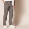 imageAmazon Essentials Mens ClassicFit WrinkleResistant Pleated Chino Pant Available in Big ampamp TallDark Brown