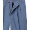 imageAmazon Essentials Mens ClassicFit WrinkleResistant Pleated Chino Pant Available in Big ampamp TallIndigo