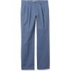 imageAmazon Essentials Mens ClassicFit WrinkleResistant Pleated Chino Pant Available in Big ampamp TallIndigo