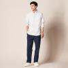 imageAmazon Essentials Mens ClassicFit WrinkleResistant Pleated Chino Pant Available in Big ampamp TallNavy