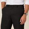 imageAmazon Essentials Mens ClassicFit WrinkleResistant Stretch Dress PantsBlack