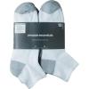 imageAmazon Essentials Mens Cotton Ankle Socks Comfortable Moisture Wicking Cushioned 10 PairsWhite