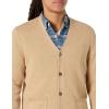 imageAmazon Essentials Mens Cotton Cardigan SweaterCamel Heather