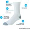 imageAmazon Essentials Mens Cotton Crew Socks  Comfortable Durable HalfCushioned 10 PairsBlack