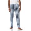 imageAmazon Essentials Mens Cotton Knit Pajama PantBlue Navy Buffalo