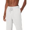 imageAmazon Essentials Mens Cotton Knit Pajama PantLight Grey Heather