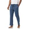 imageAmazon Essentials Mens Cotton Knit Pajama PantNavy Pineapple