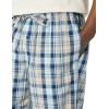 imageAmazon Essentials Mens Cotton Poplin FullLength Pajama Bottoms Pack of 2Dusty BlueNavy Plaid