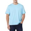 imageAmazon Essentials Mens Cotton RegularFit ShortSleeve Crewneck TShirt Pack of 2Light Blue