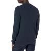 imageAmazon Essentials Mens Crewneck Cable Cotton SweaterNavy