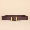 imageAmazon Essentials Mens Distressed Leather BeltBrown
