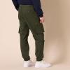 imageAmazon Essentials Mens DrawstringWaist RegularFit Cargo JoggerDark Olive