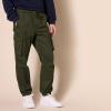 imageAmazon Essentials Mens DrawstringWaist RegularFit Cargo JoggerDark Olive
