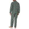 imageAmazon Essentials Mens Flannel Pajama SetBlack Folkloric