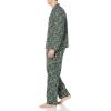 imageAmazon Essentials Mens Flannel Pajama SetBlack Folkloric