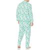 imageAmazon Essentials Mens Flannel Pajama SetEcru Festive Tree