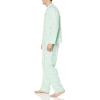 imageAmazon Essentials Mens Flannel Pajama SetMint Green Forest Animals