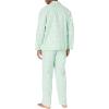 imageAmazon Essentials Mens Flannel Pajama SetMint Green Forest Animals