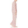 imageAmazon Essentials Mens Flannel Pajama SetWhite Forest