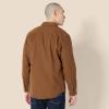 imageAmazon Essentials Mens Flannel Shirts LongSleeve SlimFit TwoPocket PlaidToffee Brown