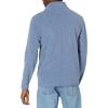 imageAmazon Essentials Mens Fleece Jacket 14 Zipper PulloverBlue Heather